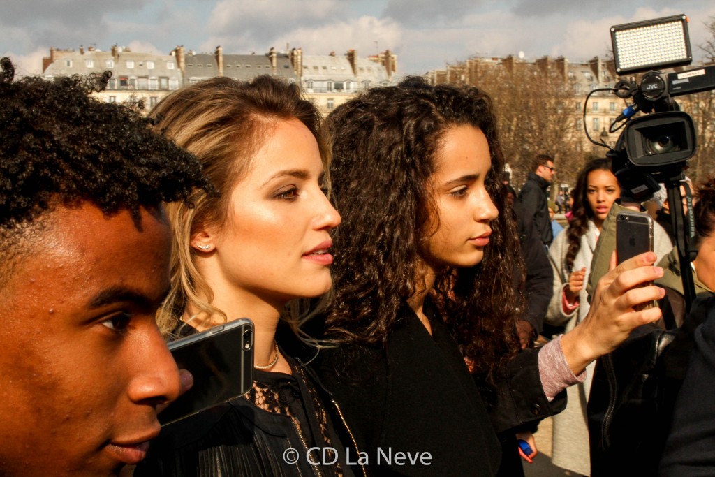 Dianne Agron Paris Fashion Week Day 3 