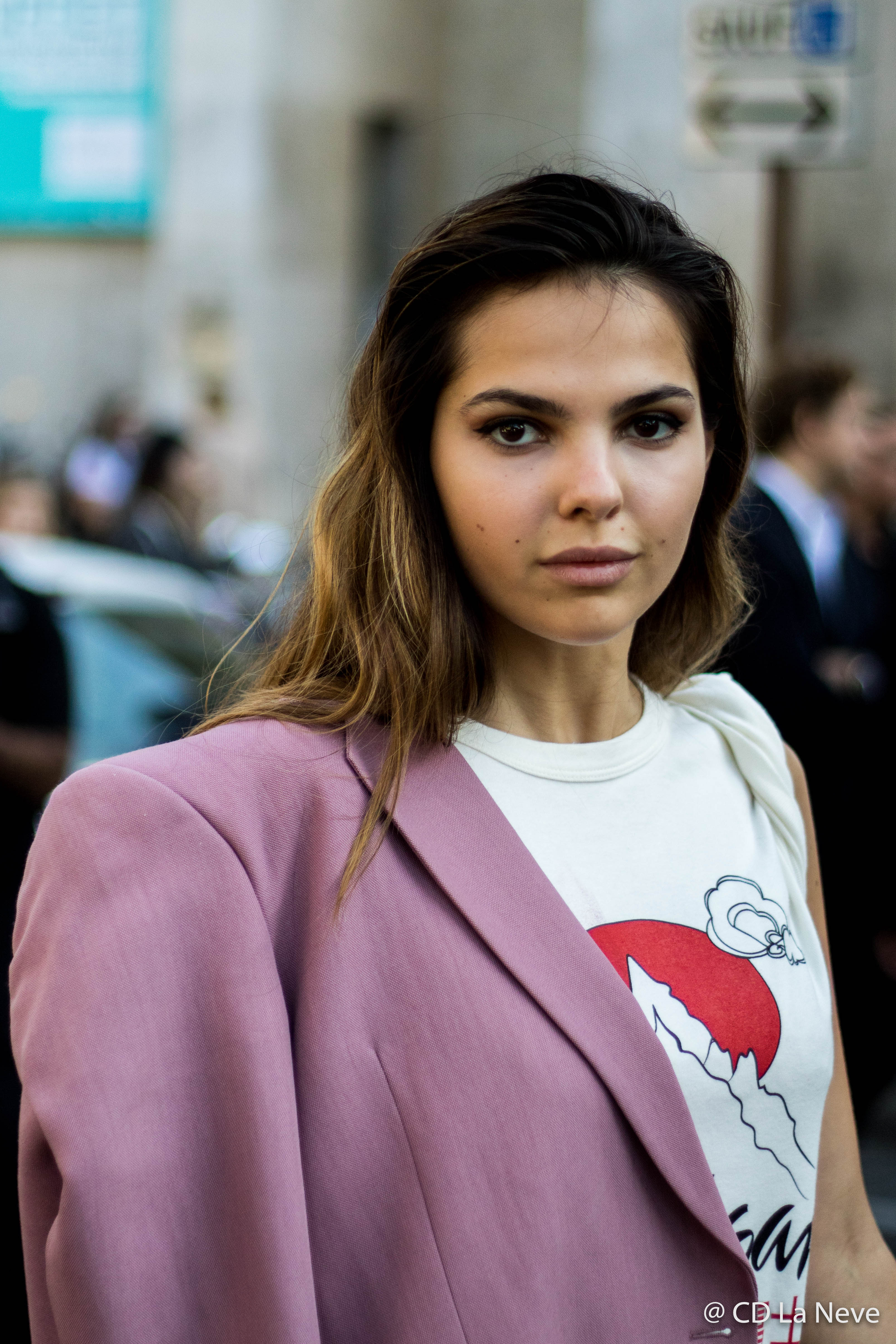 Donia Ciobanu at Paris Fashion Week