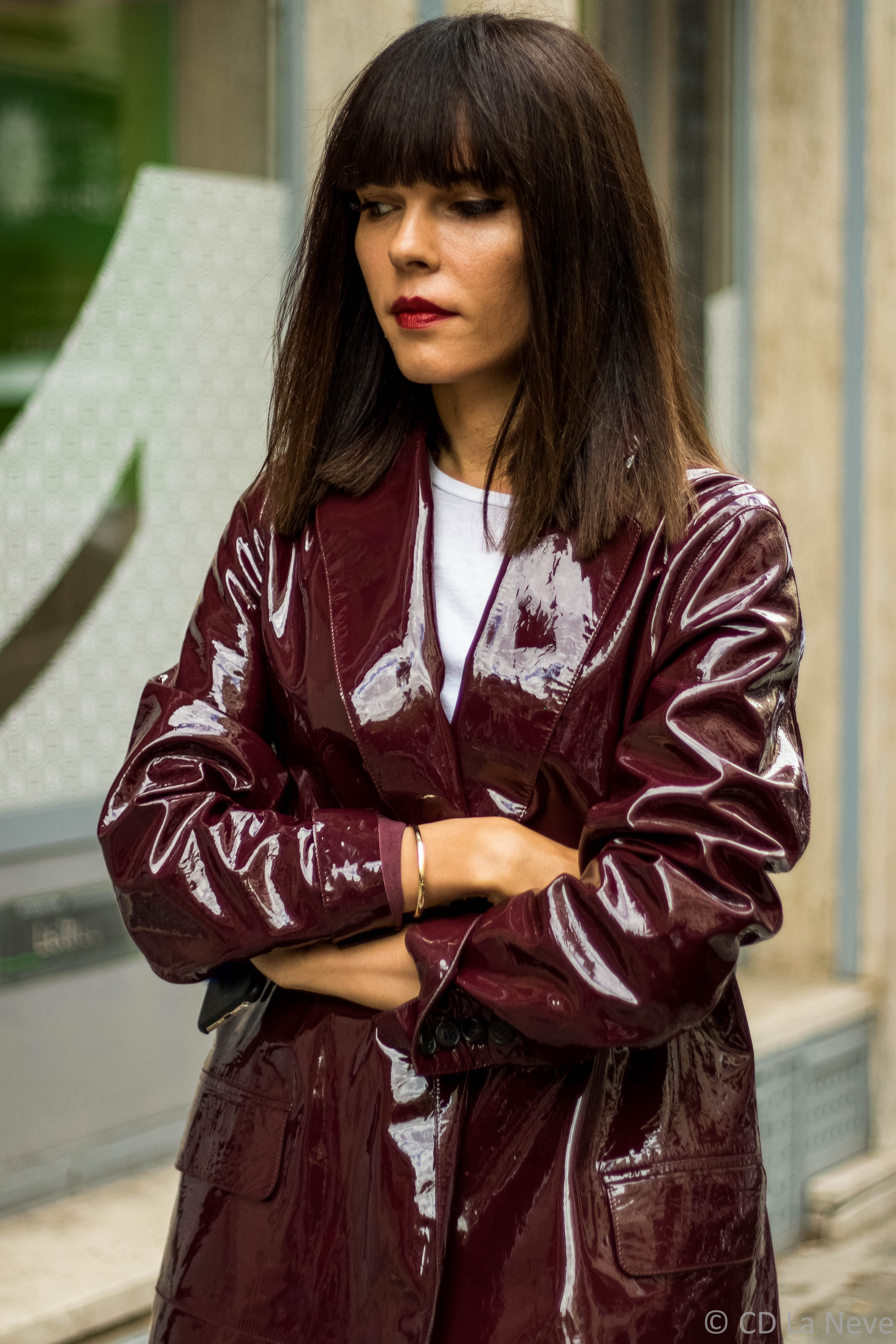 Paris Fashion Week Street Style Evangelie Smyrniotaki SS17