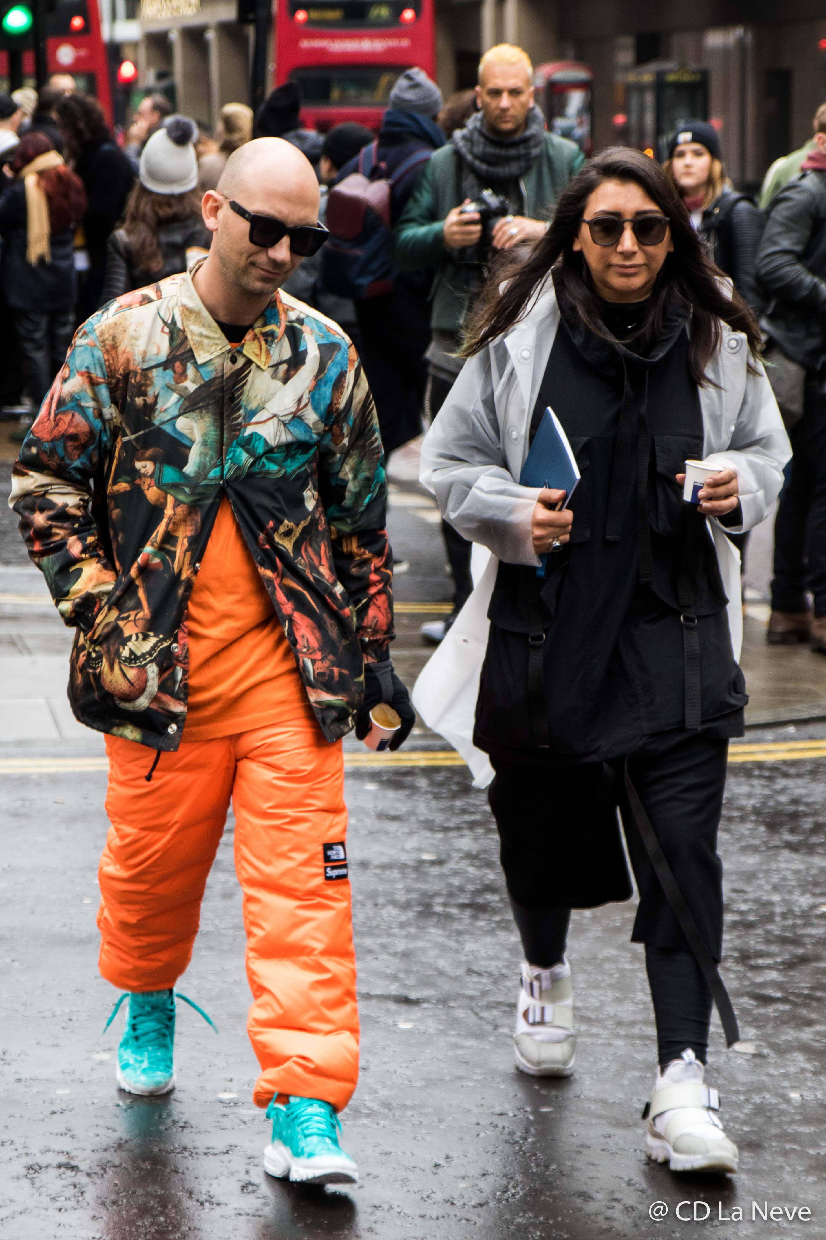 London Fashion Week Men's AW 17 Street Style