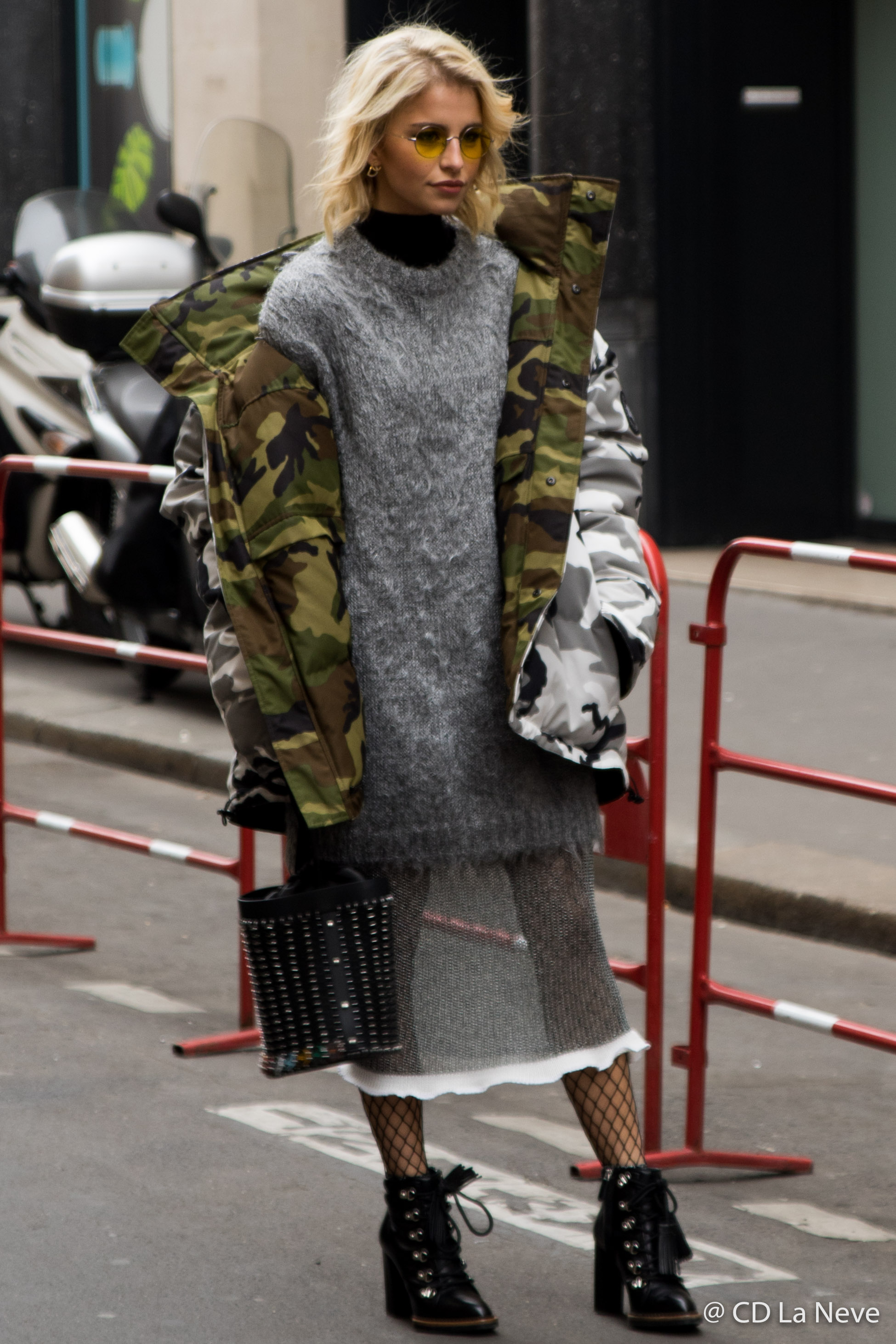 Paris Fashion Week Elie Saab Haute Couture Street Style SS17