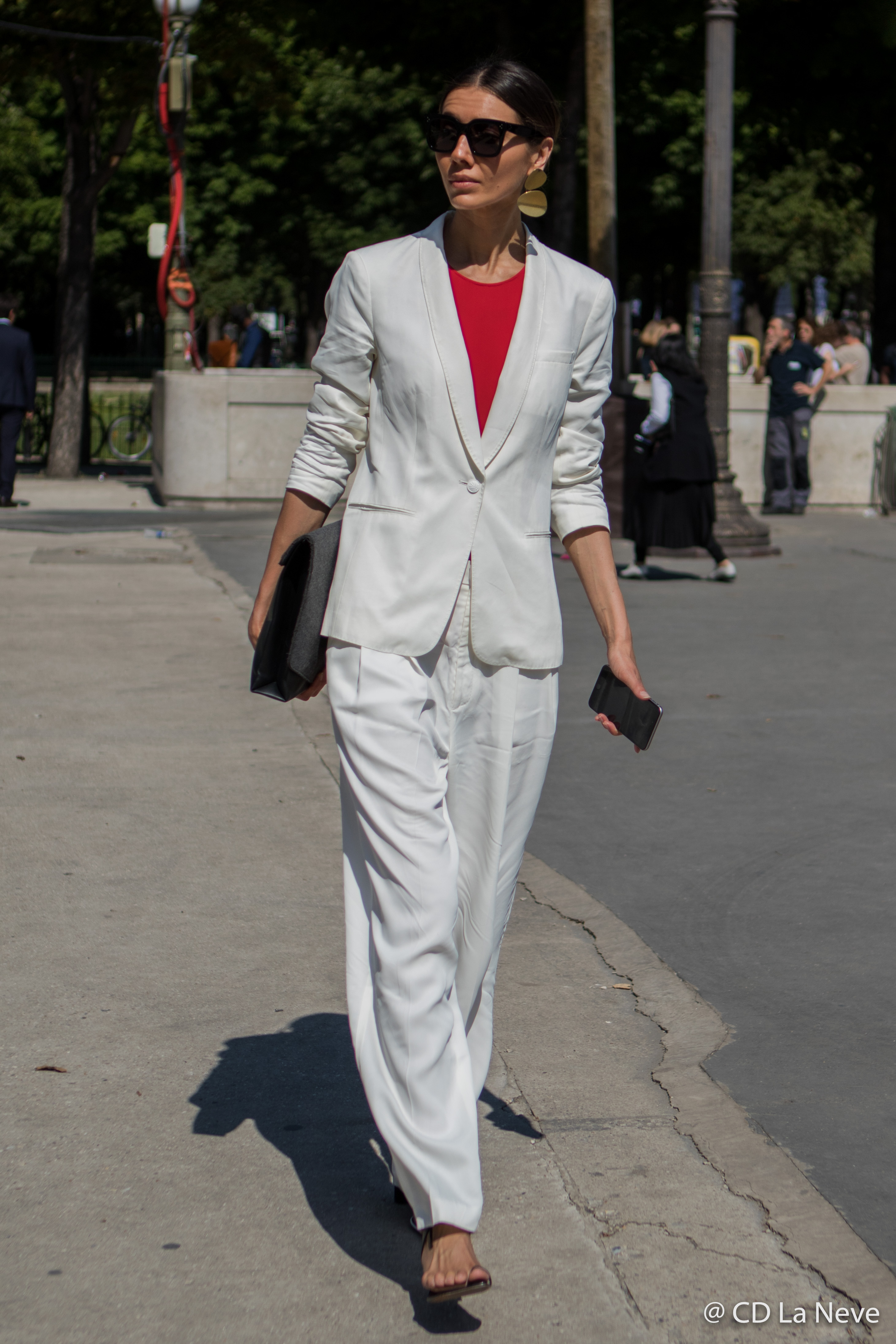 Chanel Street Style Haute Couture Paris Fashion Week FW17