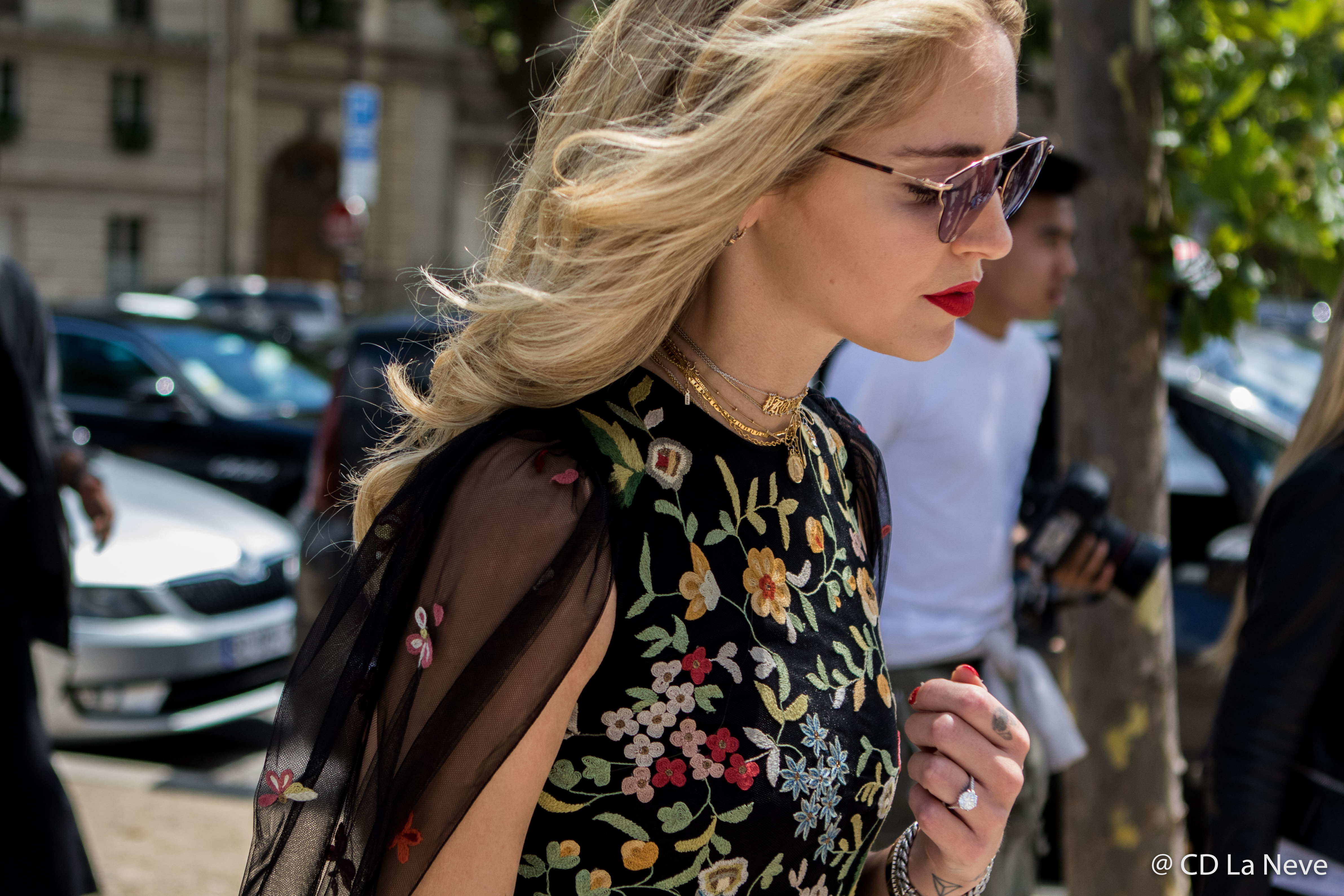 Paris Fashion Week Dior Haute Couture AW17 Chiara Ferragni Street Style