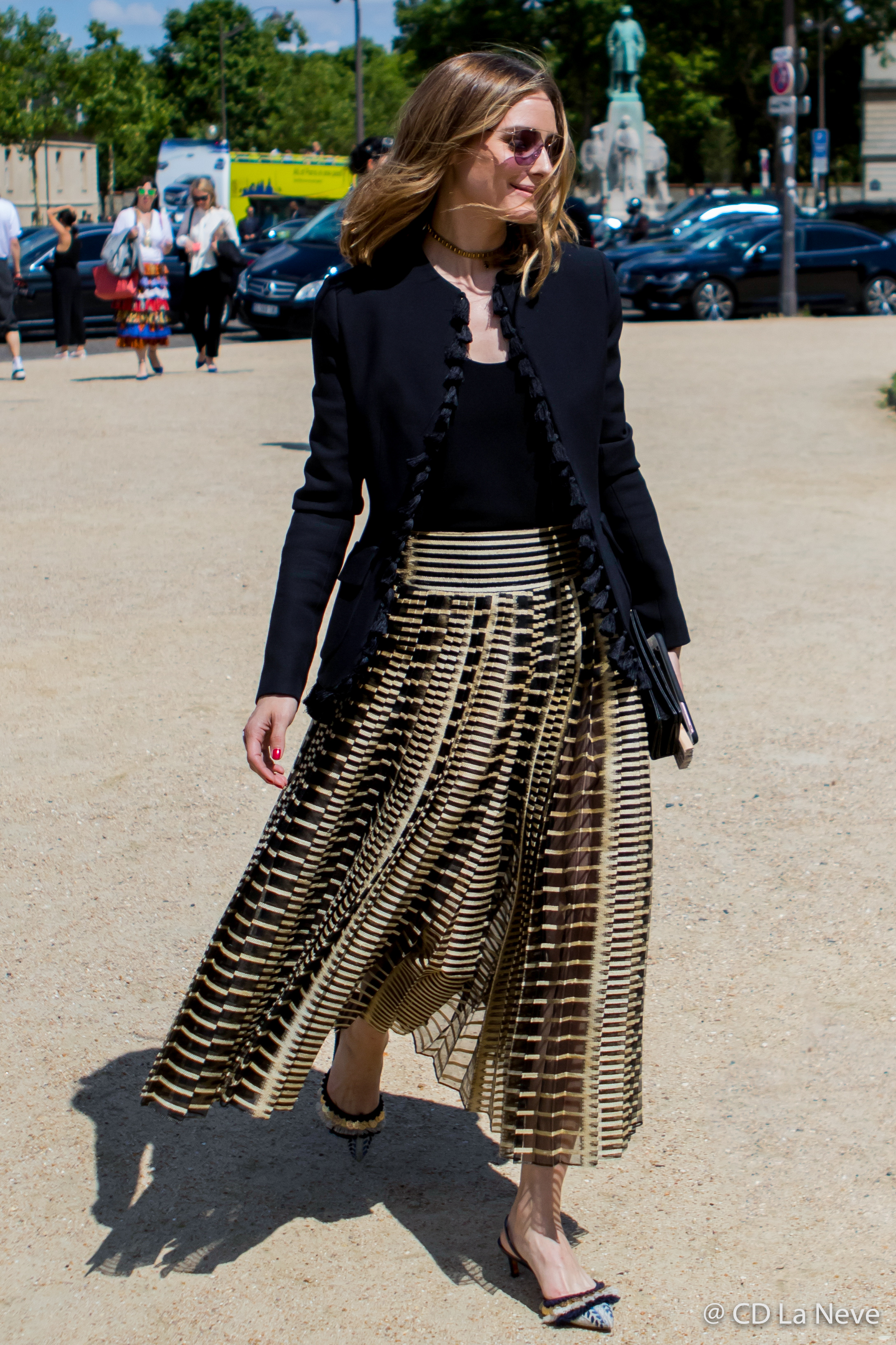 Olivia Palermo Paris Fashion Week Dior Haute Couture Street Style FW17