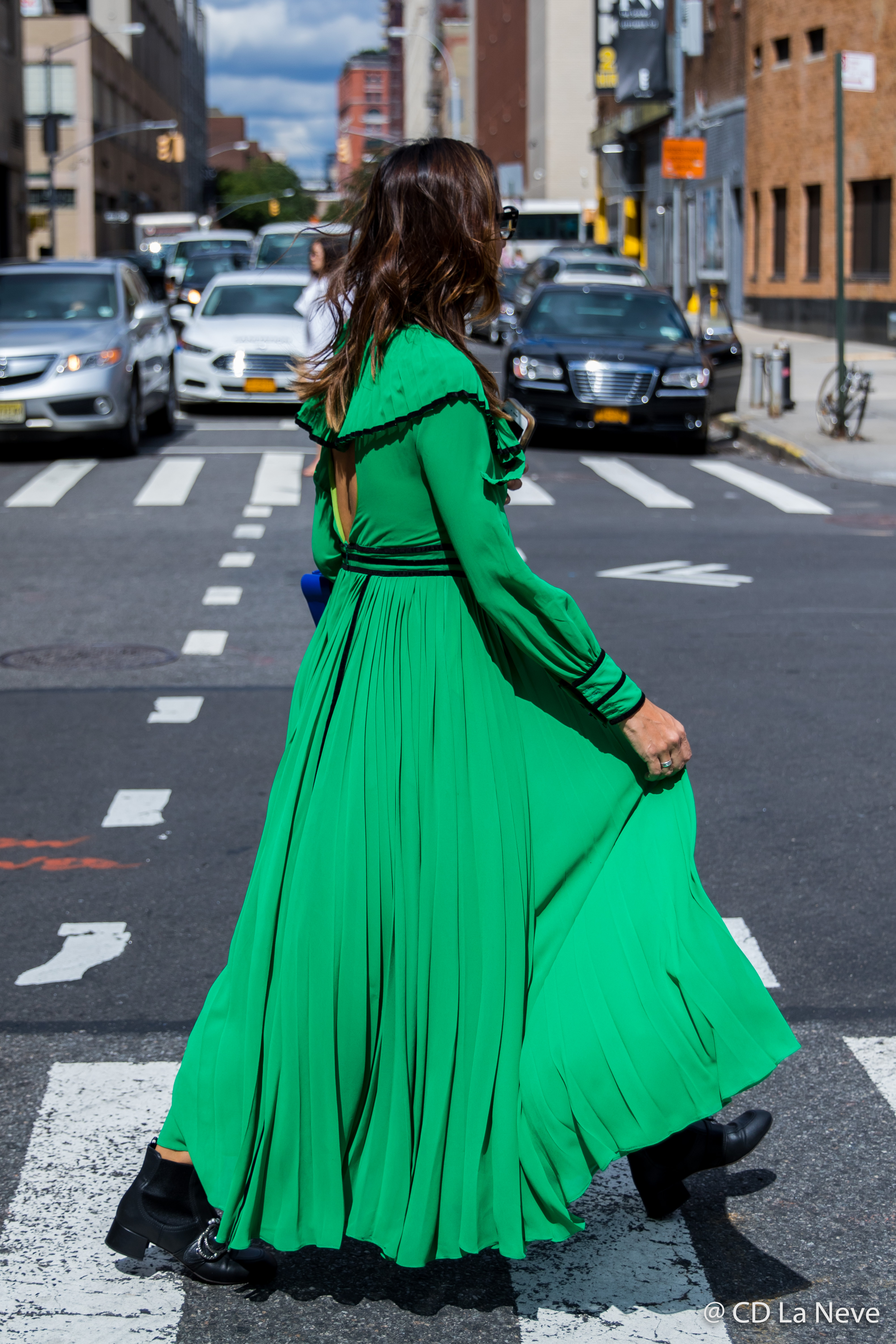 Street Style at New York Fashion Week SS18 NYFW