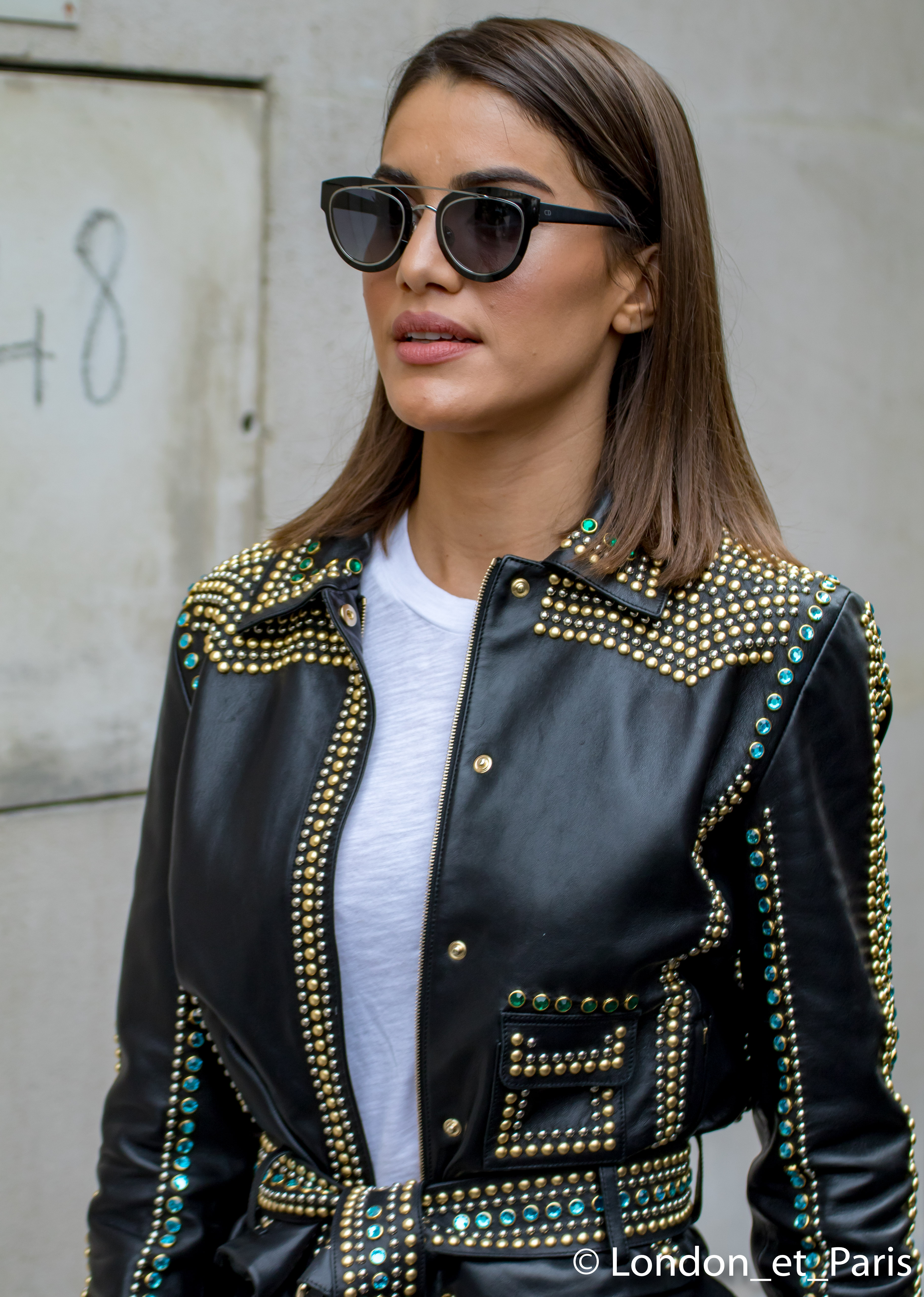 Camila Coelho Street Style Paris Fashion Week Haute Couture SS18 PFW