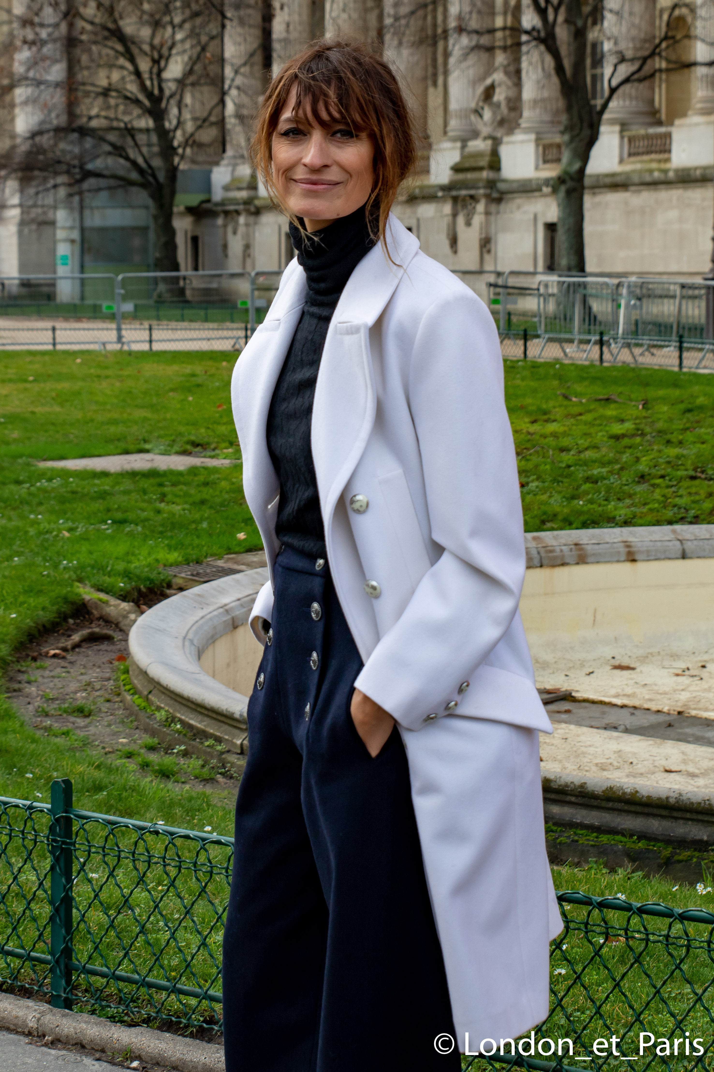 Paris Fashion Week Haute Couture Caroline De Maigret Street Style SS18