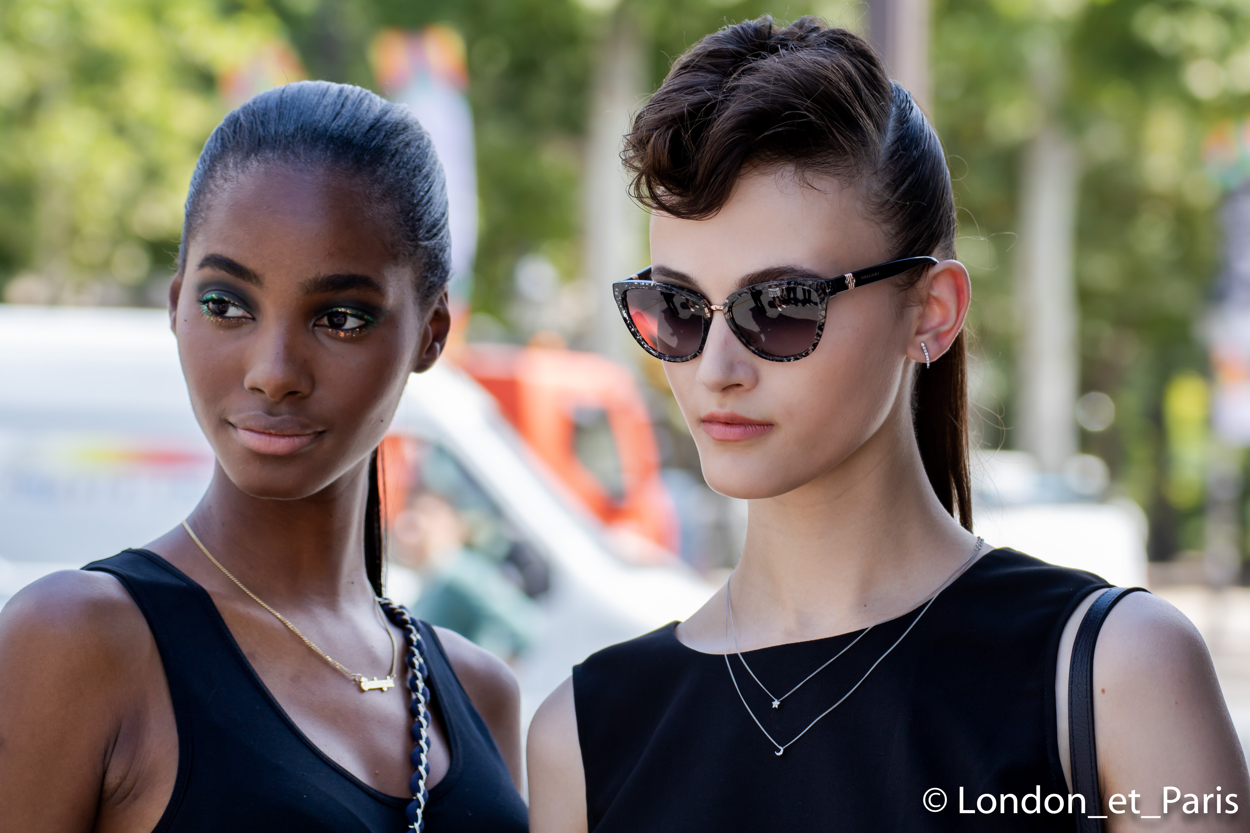 Chanel Model Tami Williams Street Style Paris Fashion Week Haute Couture FW18