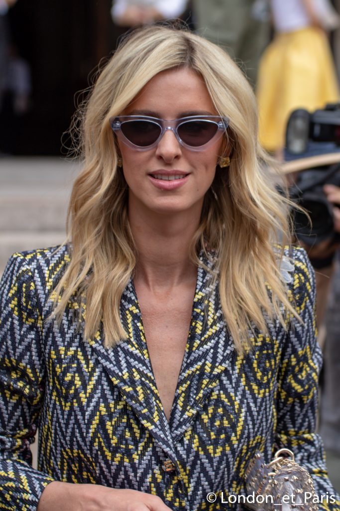 Nicky Hilton Rothschild Schiaparelli Street Style Paris Fashion Week ...