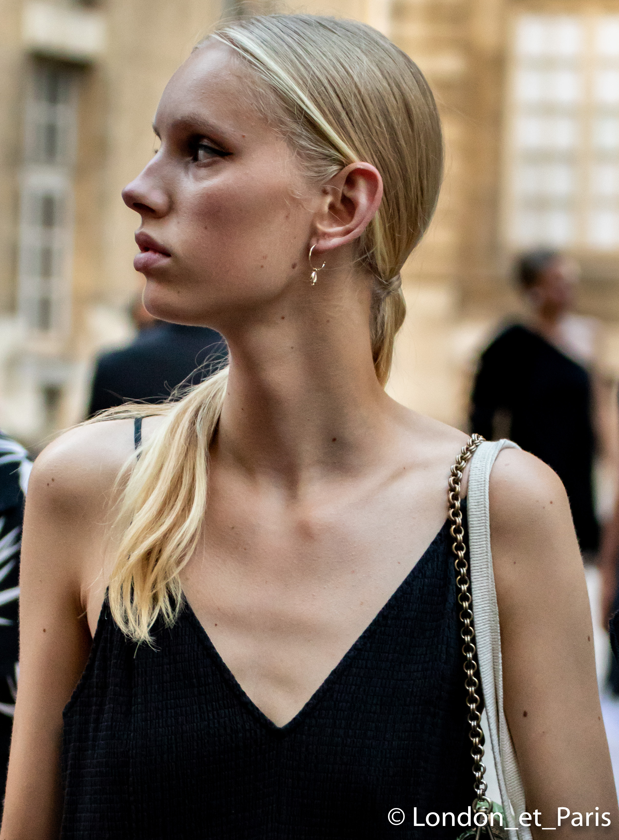 Jessie Bloemendaal Paris Fashion Week Haute Couture Street Style FW18 Givenchy