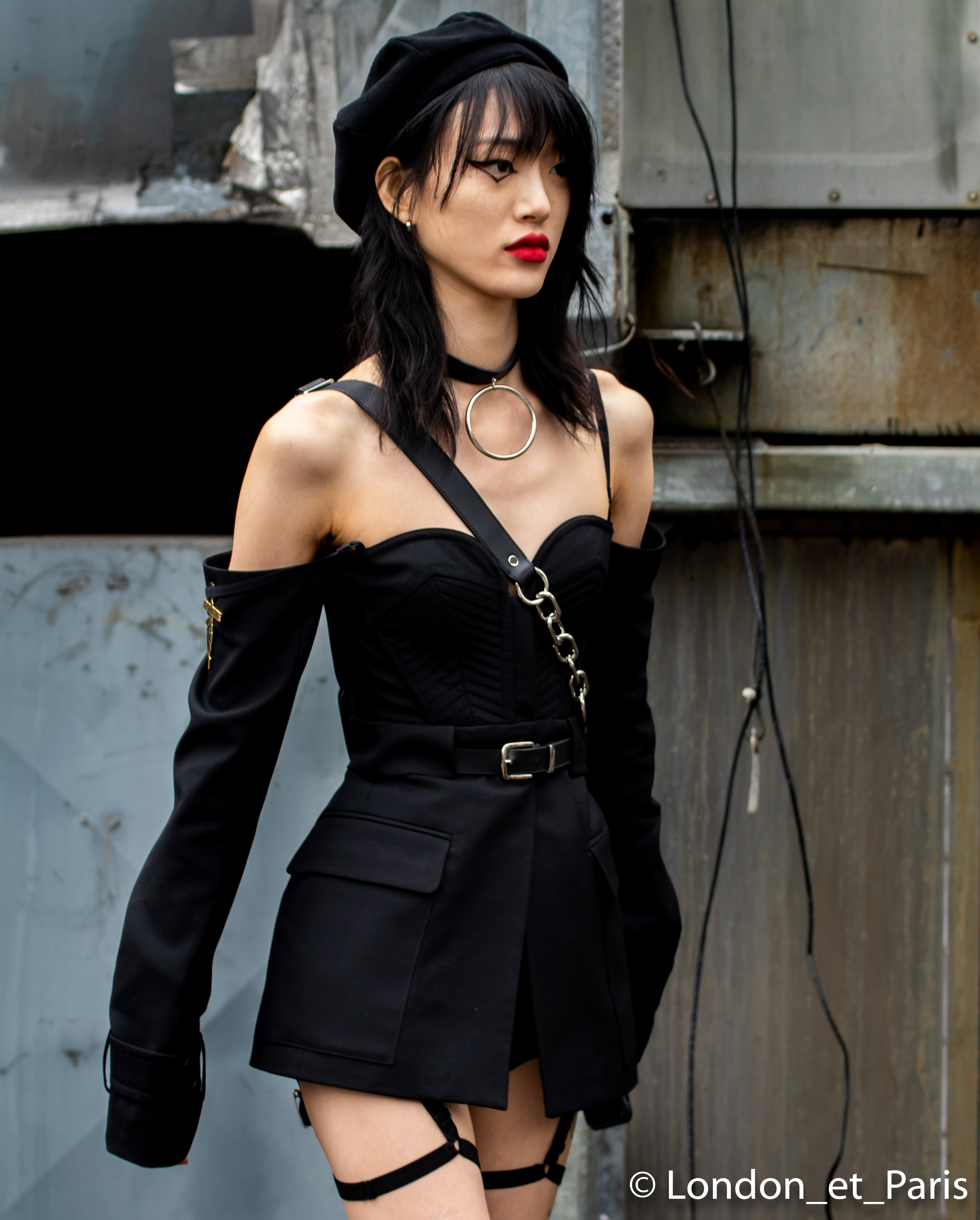 Model Choi Sora Coach Street Style New York Fashion Week SS19 NYFW