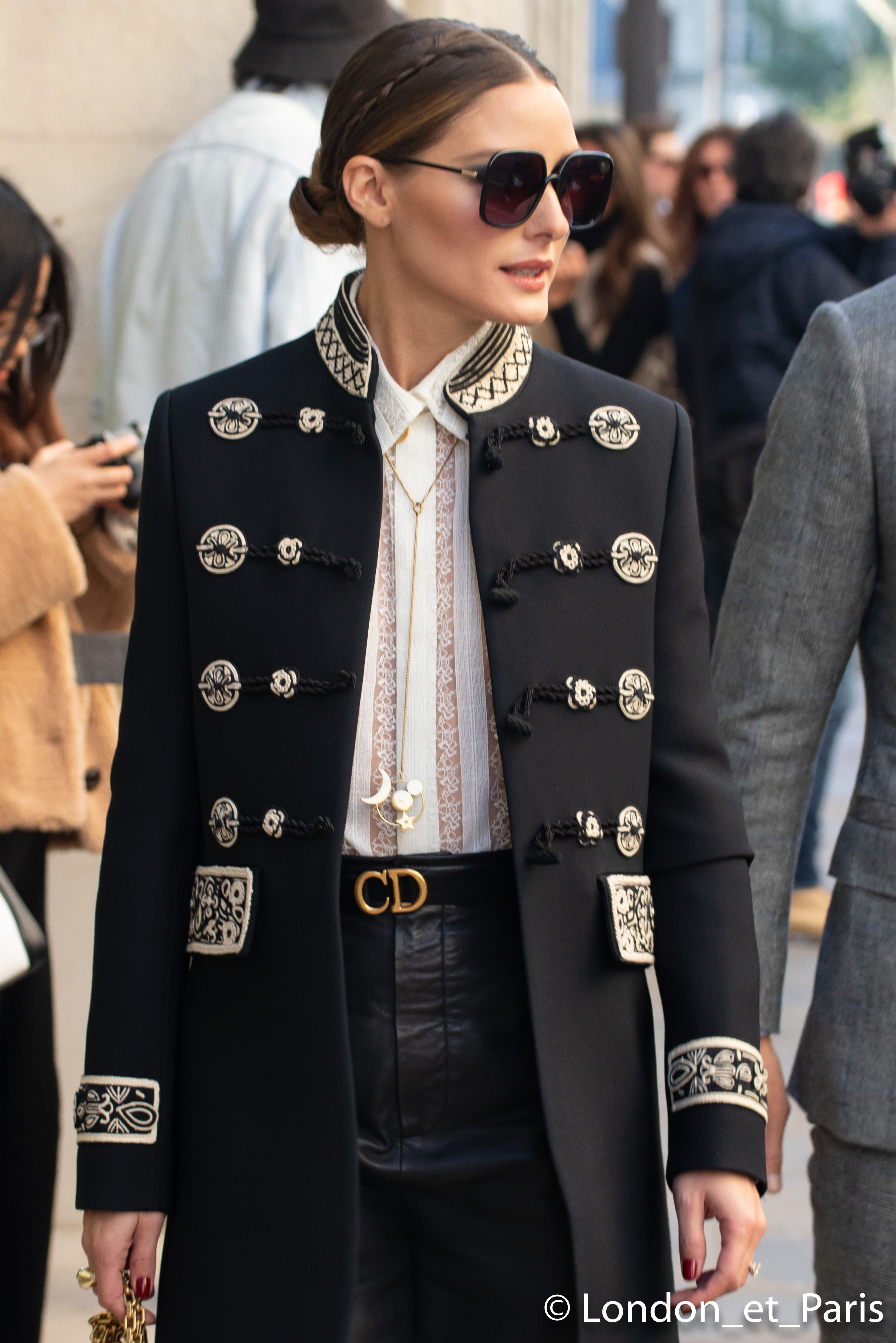 Olivia Palermo Dior Haute Couture Street Style Paris Fashion Week SS19