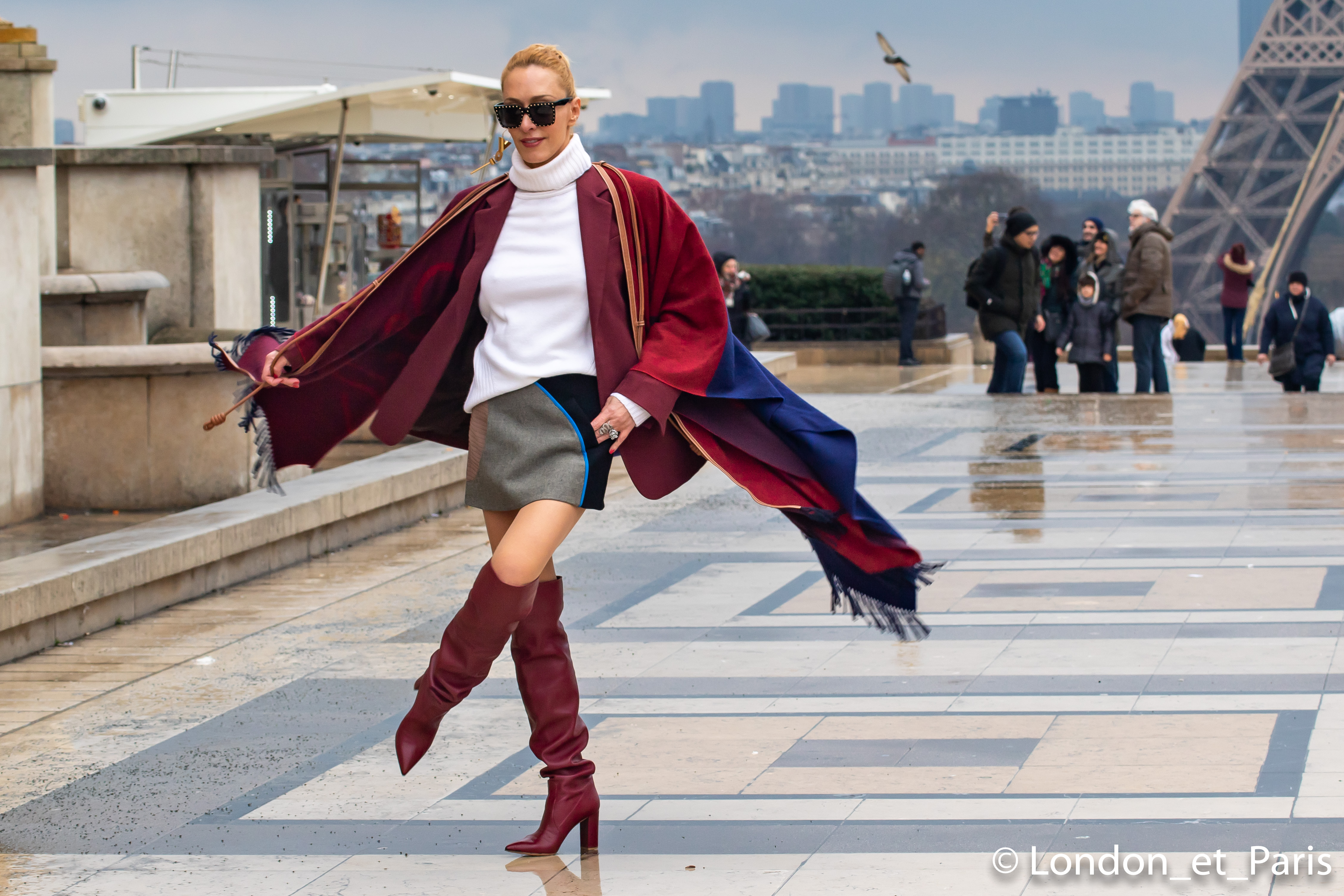 Elina Halimi Elie Saab Street Style Paris Fashion Week Haute Couture SS19