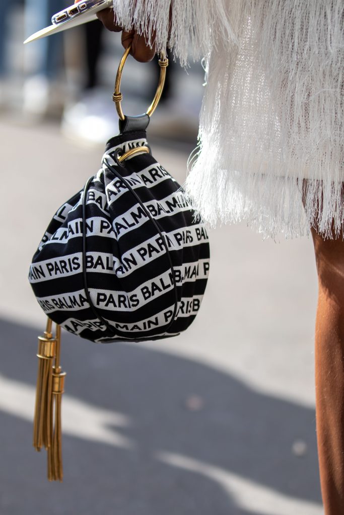 Paris Fashion Week Balmain Street Style SS20 PFW