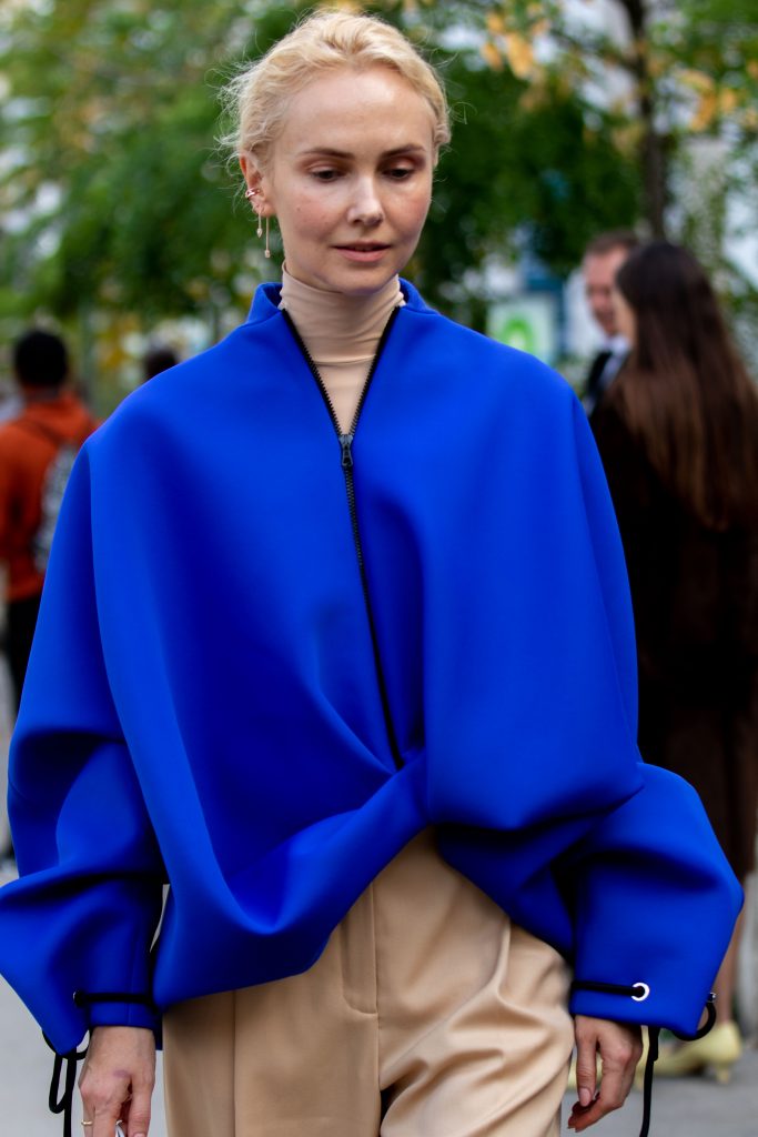 Olga Karput Street Style Paris Fashion Week Nina Ricci SS20