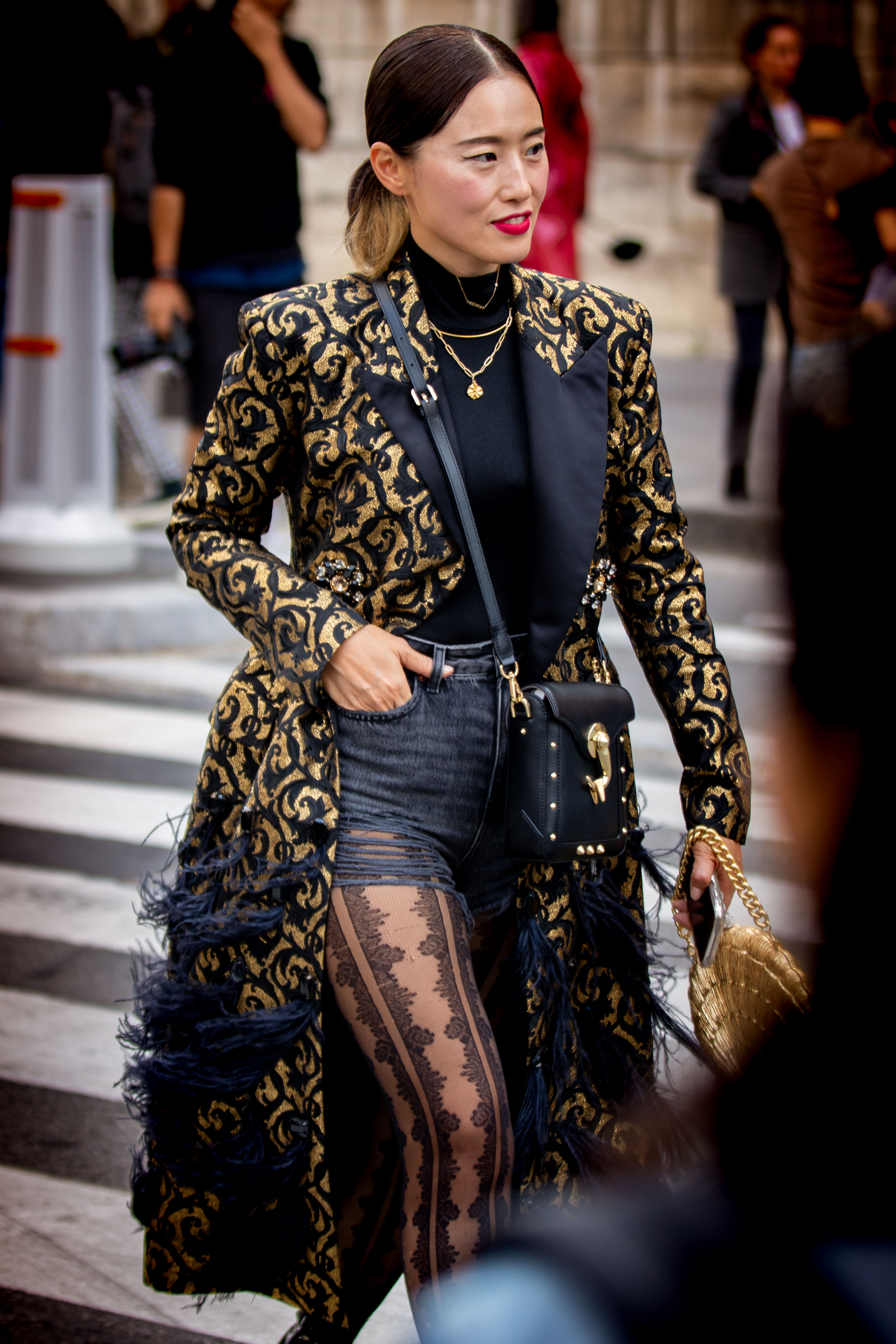 Street Style Paris Fashion Week Giambattista Valli SS20