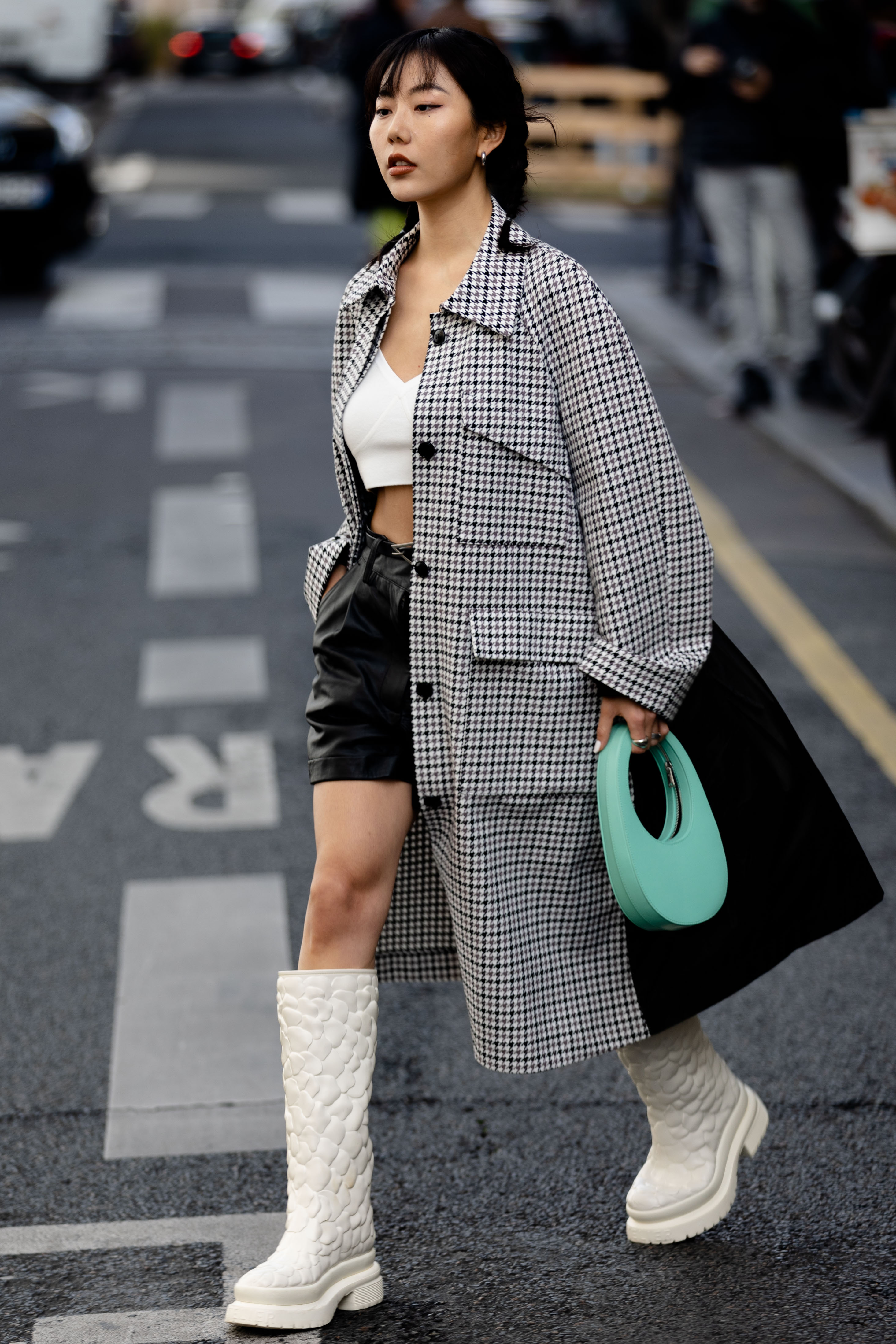 Street Style Vivienne Westwood SS22 Paris Fashion Week