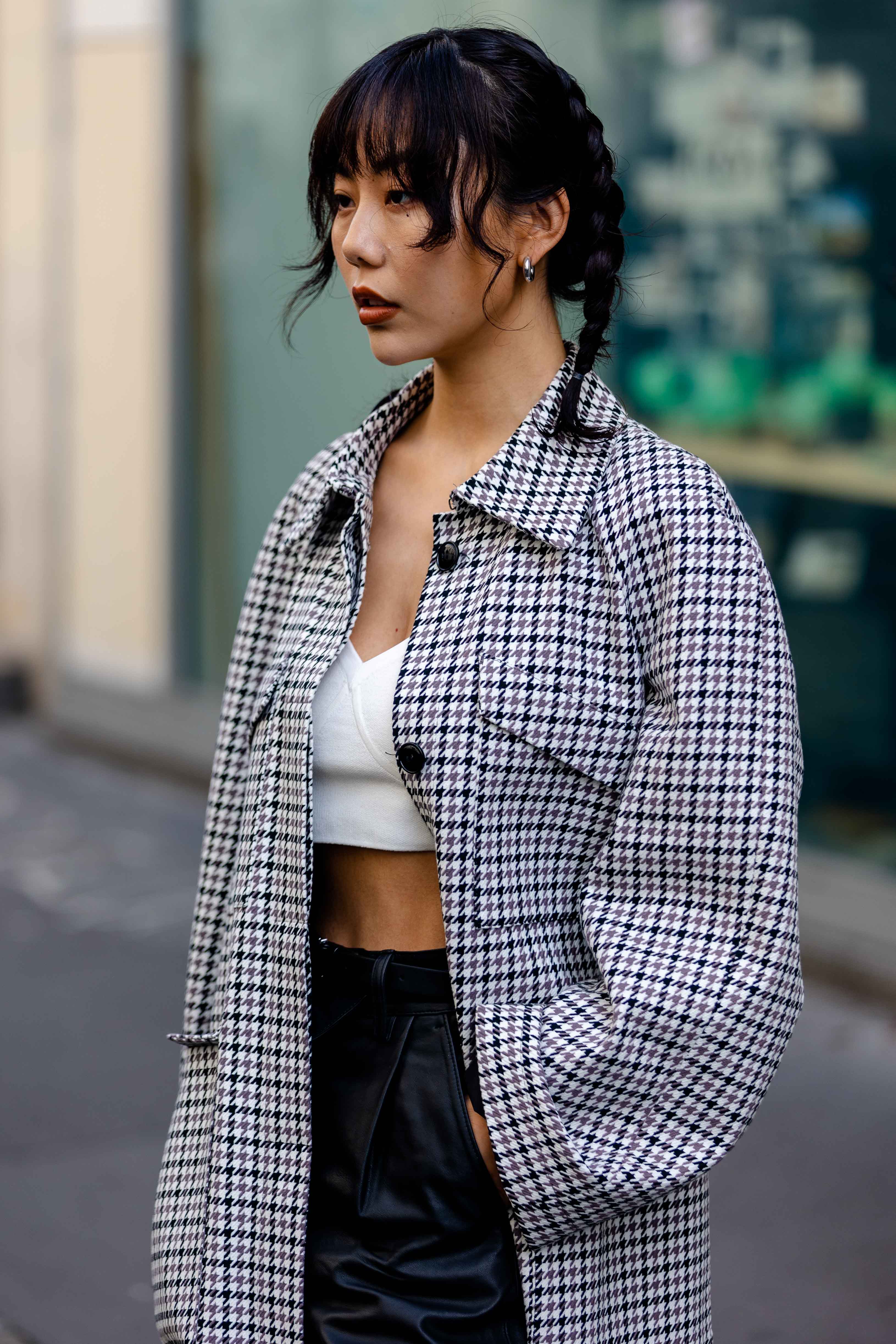 Xiayan Guo SS22 Street Style Vivienne Westwood Paris Fashion Week