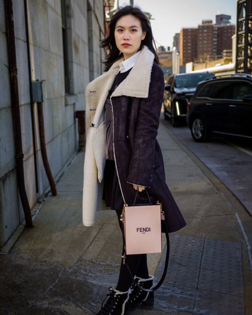 Chloe Lynne Choi Street Style New York Fashion Week Gabriela Hearst FW22