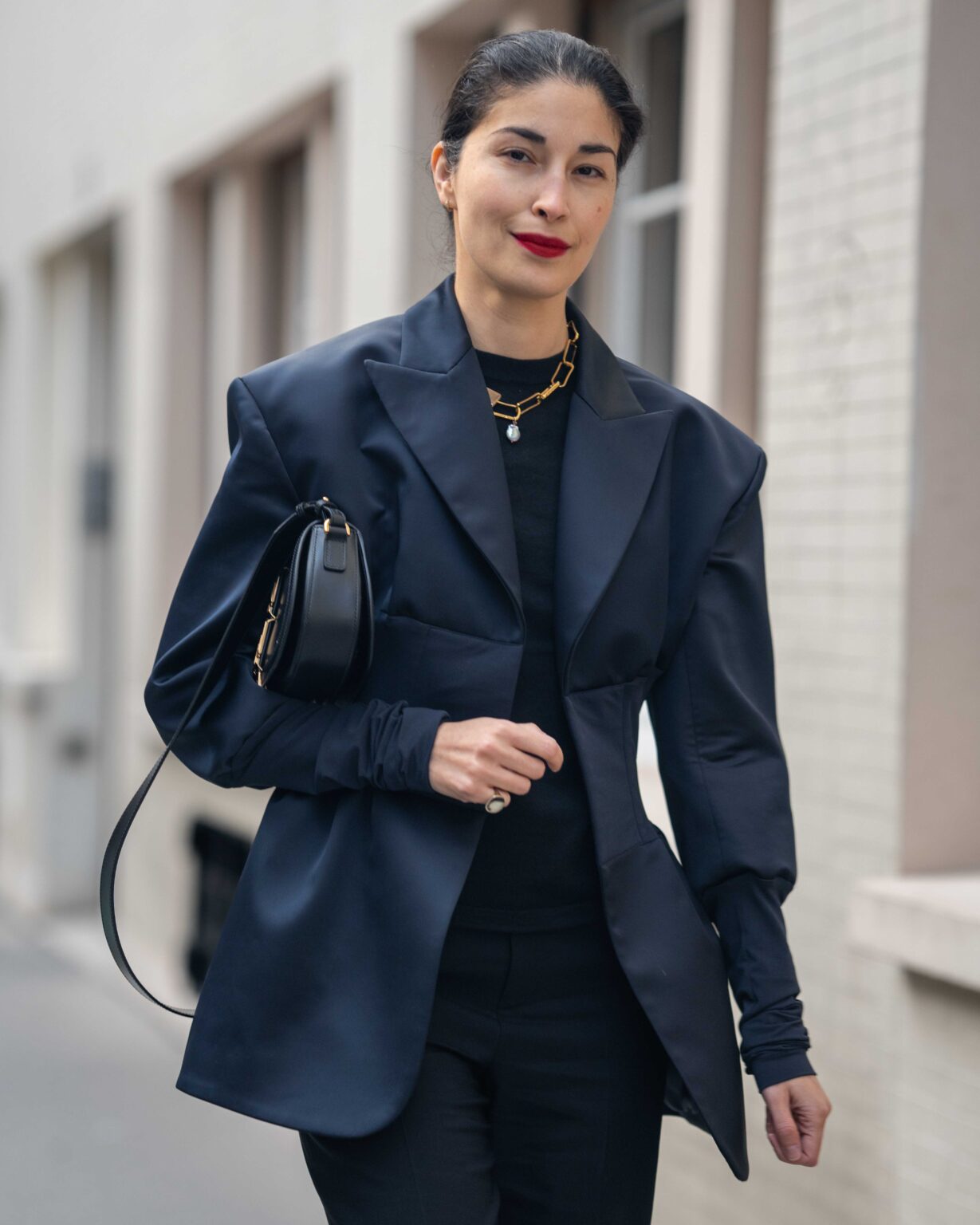 Caroline Issa Street Style Before Victoria Beckham Paris Fashion Week ...