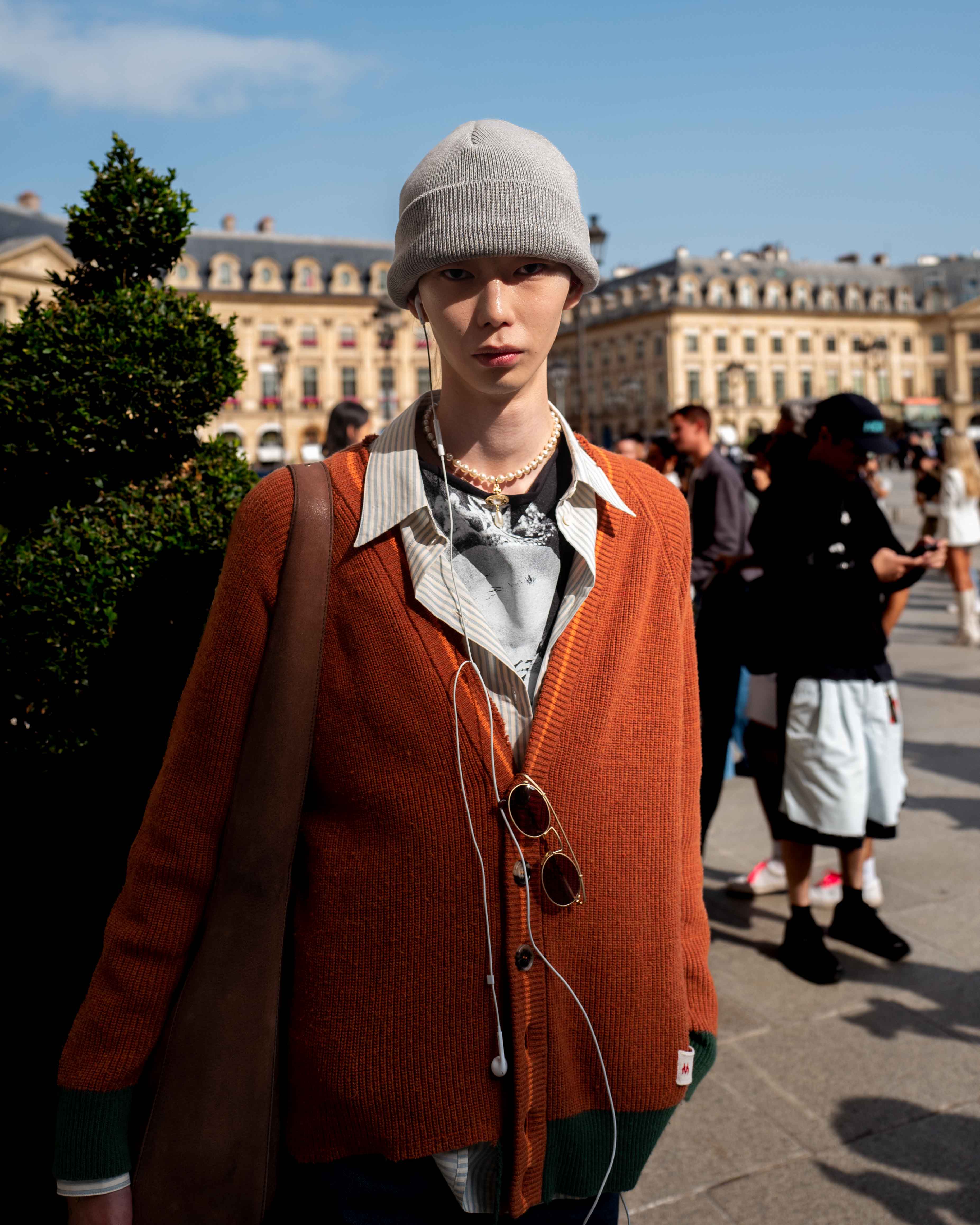 Model Street Style After Vivienne Westwood SS24 Paris Fashion Week