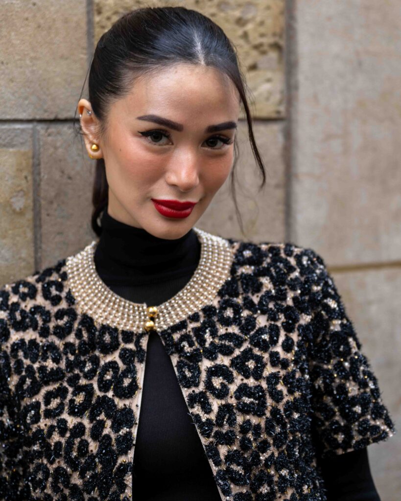 Heart Evangelista Street Style At Dior SS25 Paris Fashion Week 