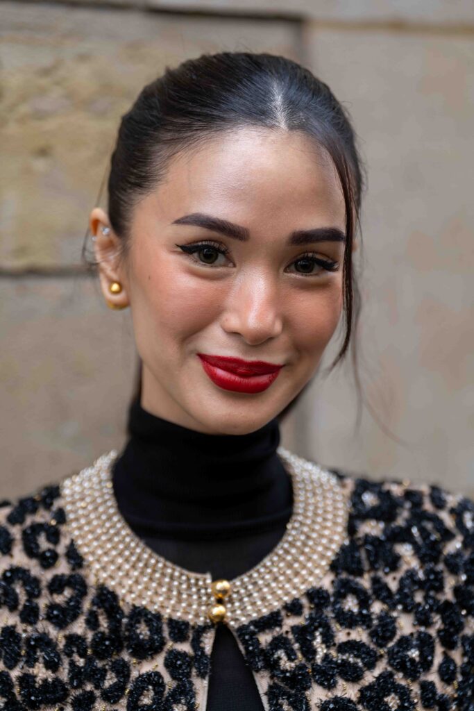 Heart Evangelista Street Style At Dior SS25 Paris Fashion Week 