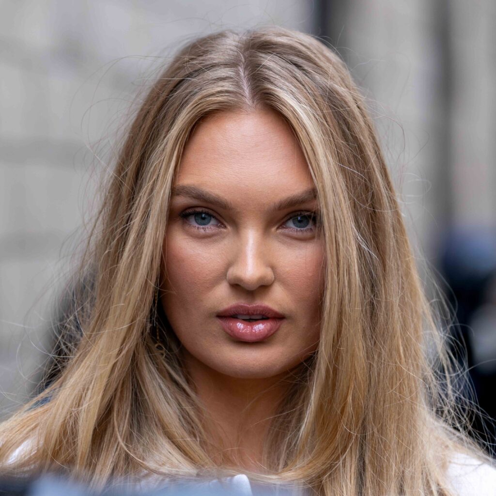 Romee Strijd Street Style At Dior SS25 Paris Fashion Week