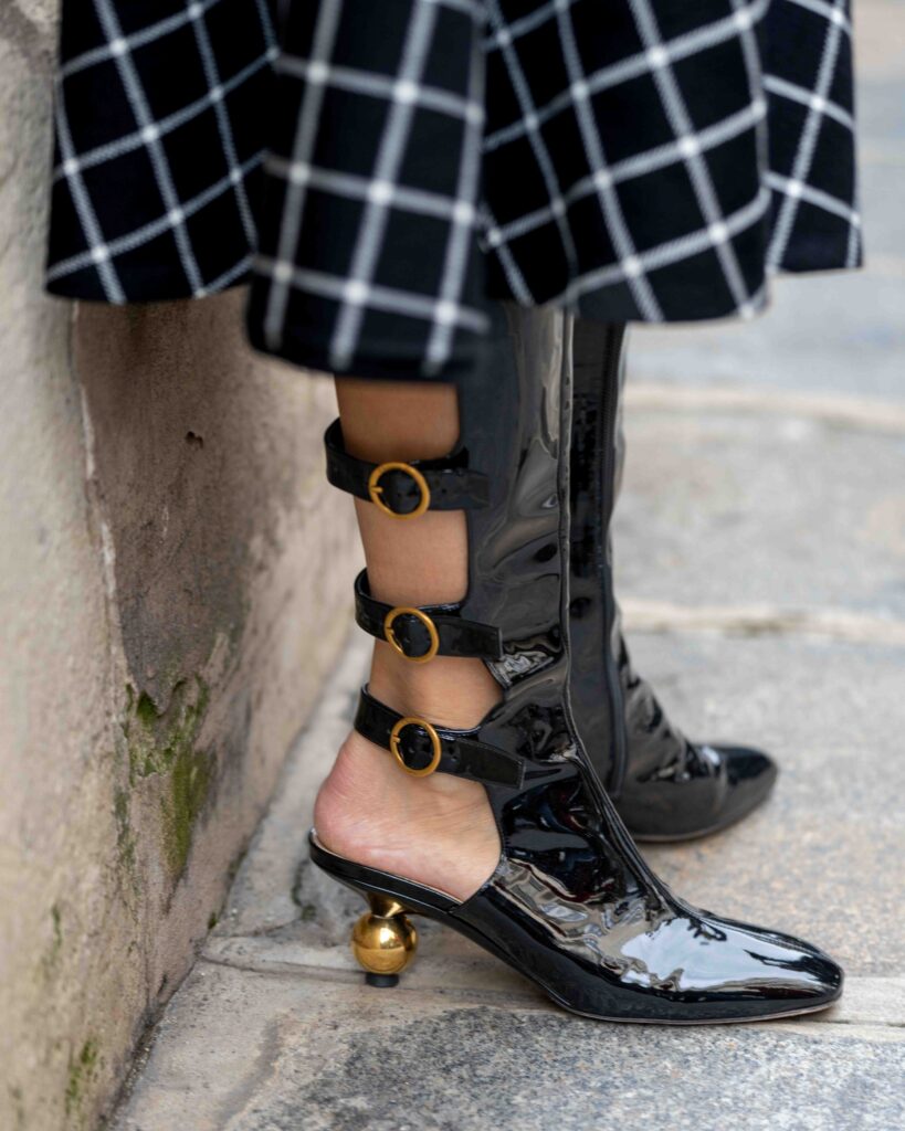 Leonie Hanne Street Style At Dior SS25 Paris Fashion Week