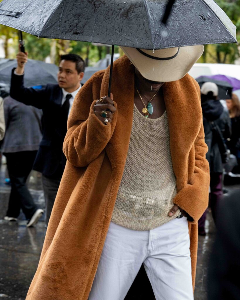 Street Style At Rabanne SS25 Paris Fashion Week