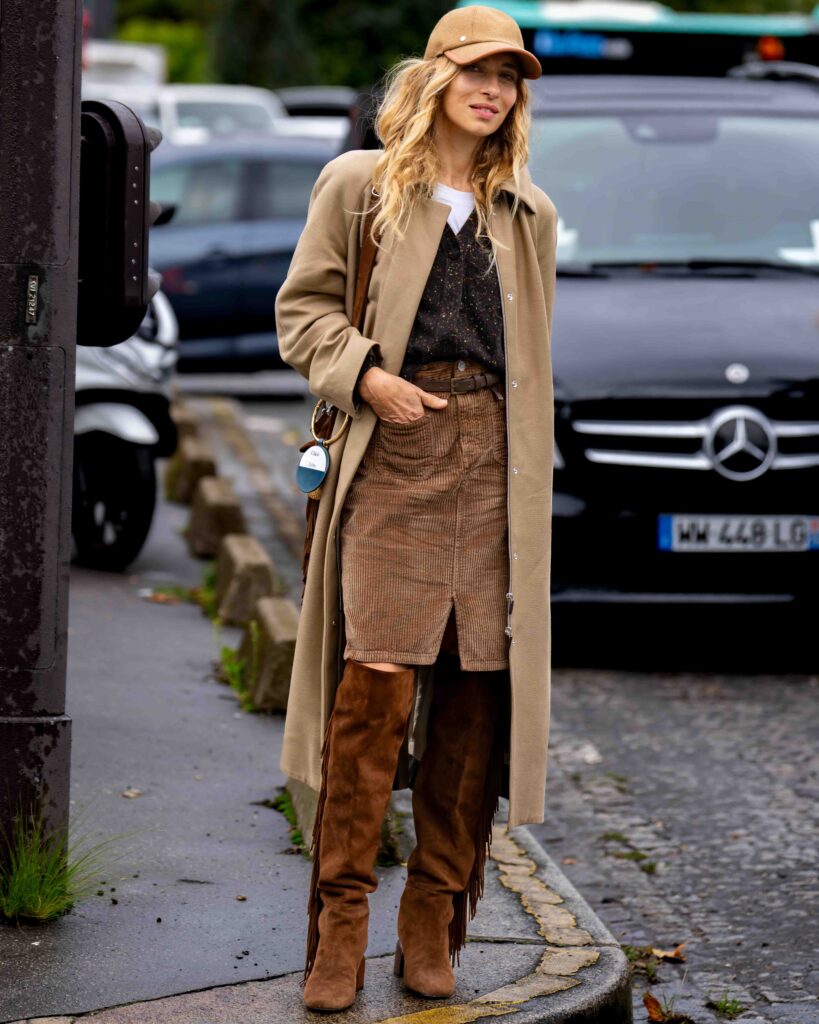 Street Style At Chloe SS25 Paris Fashion Week