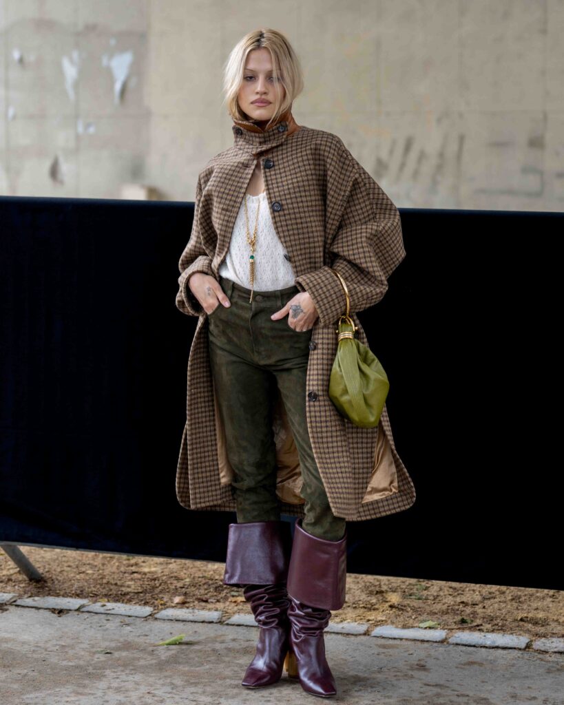 Street Style At Chloe SS25 Paris Fashion Week