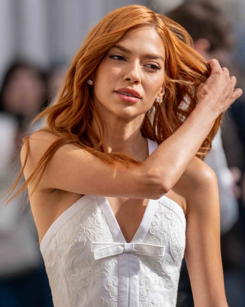 Jordanna Maia Street Style Giambattista Valli FW25 Paris Fashion Week