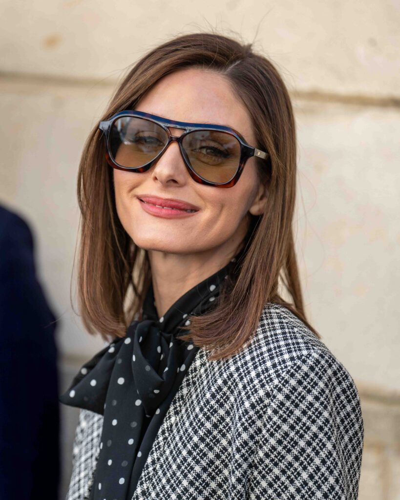 Olivia Palermo Street Style Giambattista Valli FW25 Paris Fashion Week