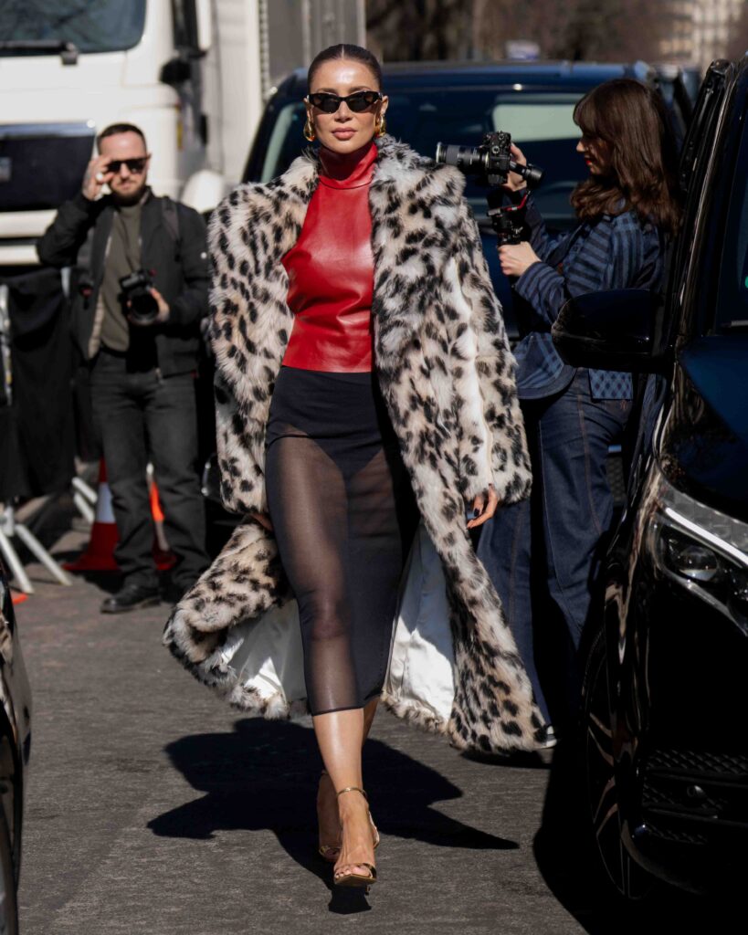 Street Style Before Givenchy FW25 Paris Fashion Week