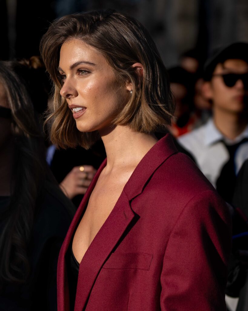 Carmella Rose Street Style Stella McCartney FW25 Paris Fashion Week