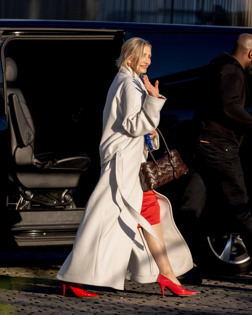 Cameron Diaz Street Style Stella McCartney FW25 Paris Fashion Week